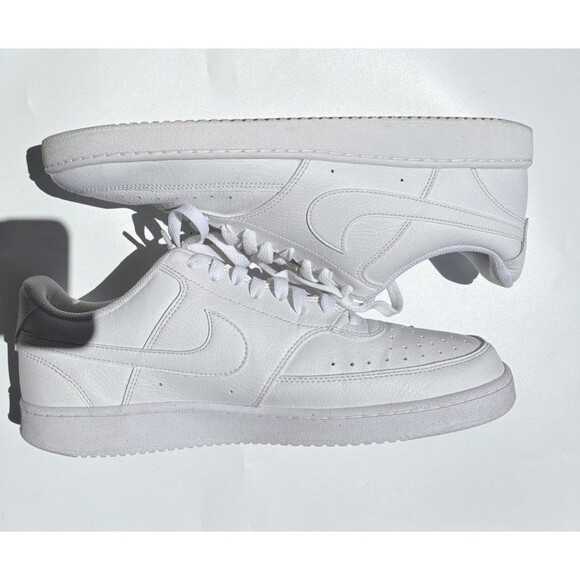 Nike Court Vision Low Men’s Sneakers – White – Size 11 – Style CD5434-100 - Picture 6 of 9